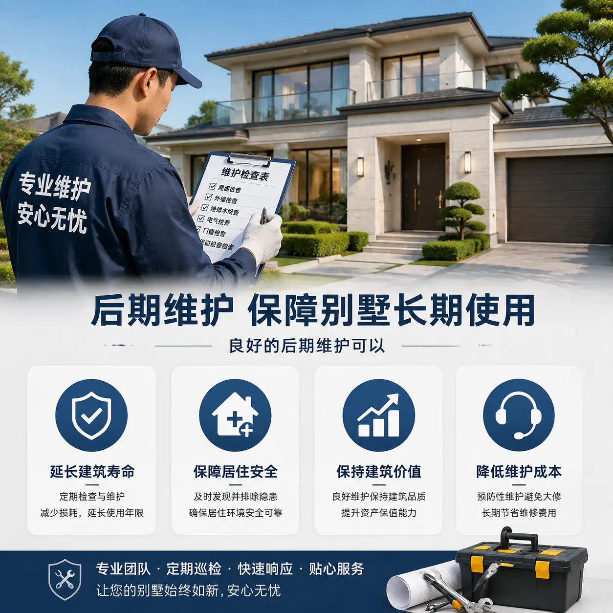 别墅建造公司推荐： 辽宁 施工质量的关键要素