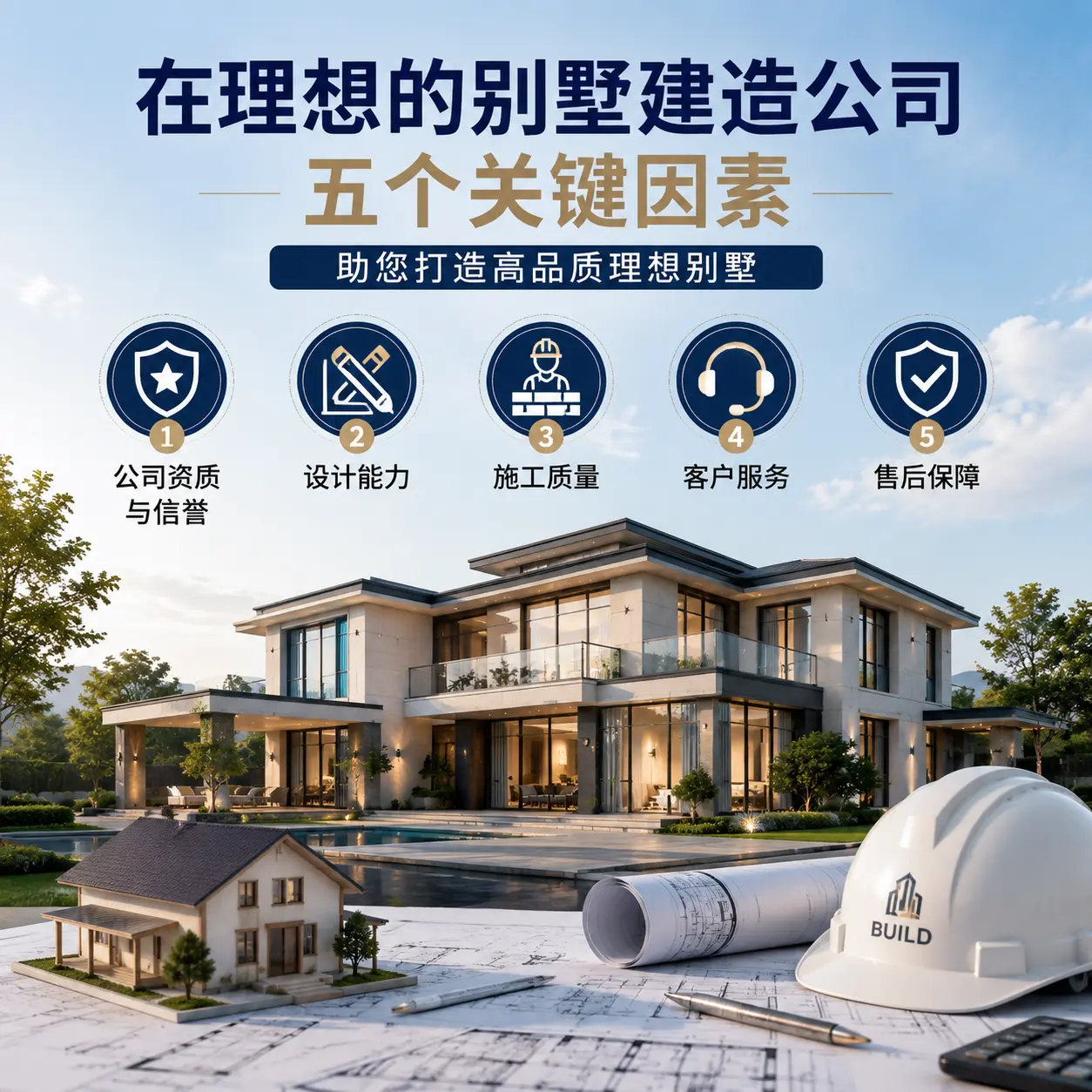 在 辽宁 找到理想别墅建造公司的五个关键因素