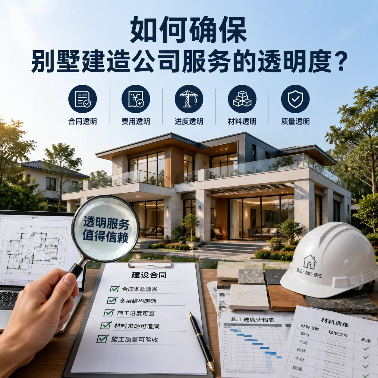 在 辽宁 如何确保别墅建造公司服务的透明度？