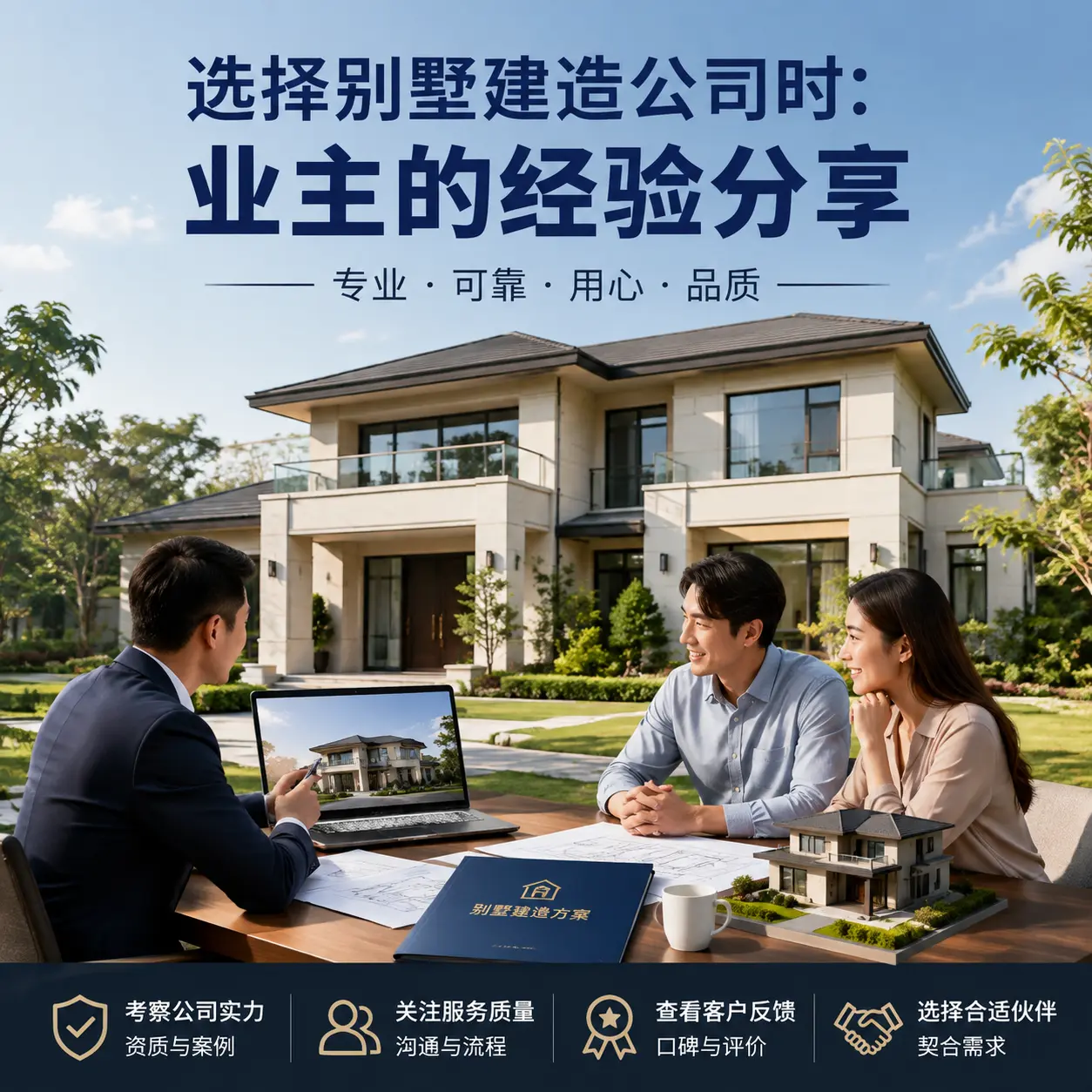 选择别墅建造公司时： 辽宁 业主的经验分享