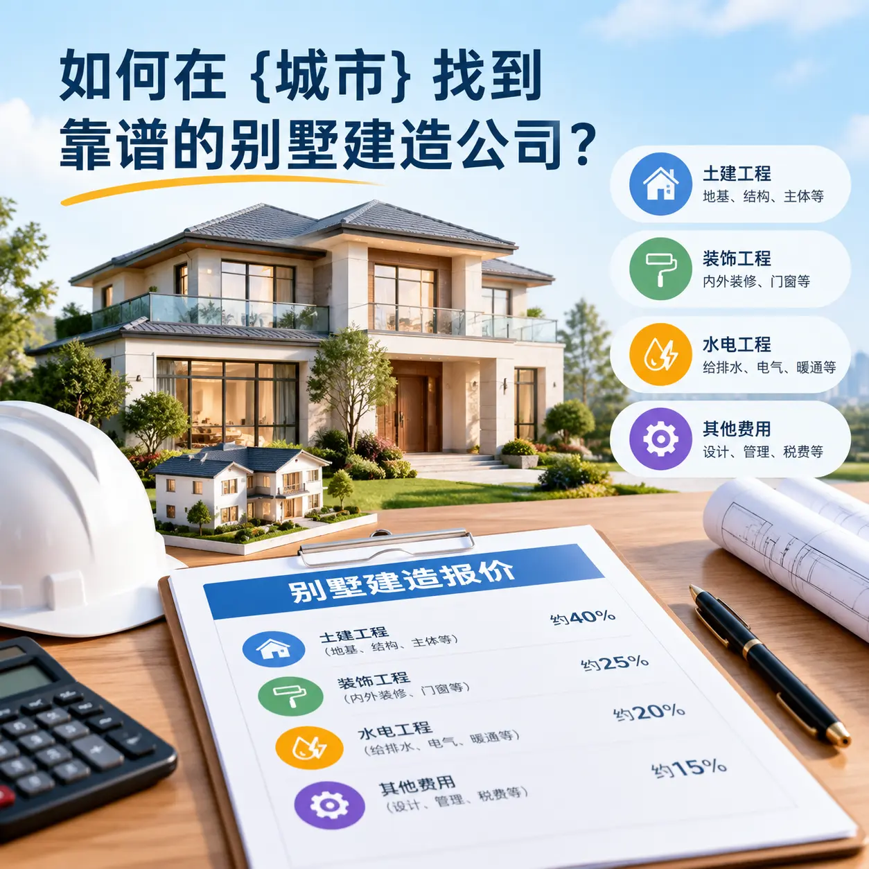 如何在 辽宁 找到靠谱的别墅建造公司?