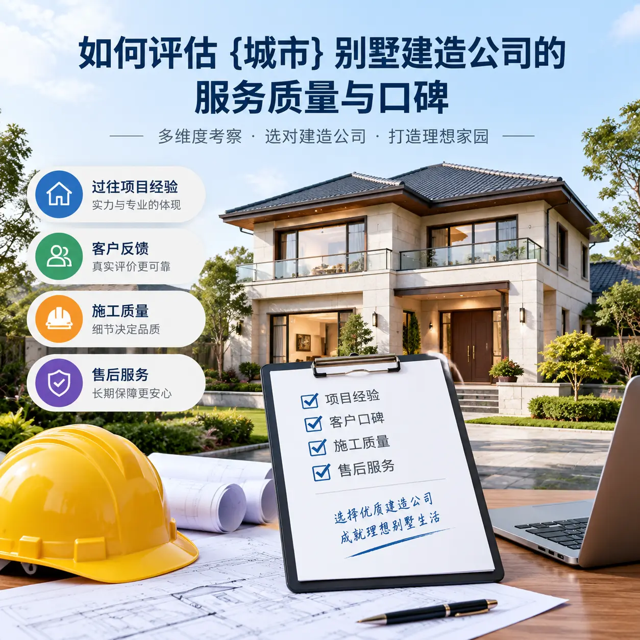 如何评估 辽宁 别墅建造公司的服务质量与口碑