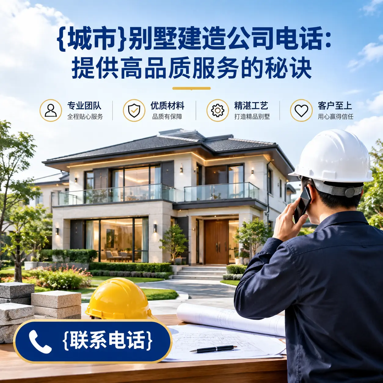 辽宁别墅建造公司电话：提供高品质服务的秘诀
