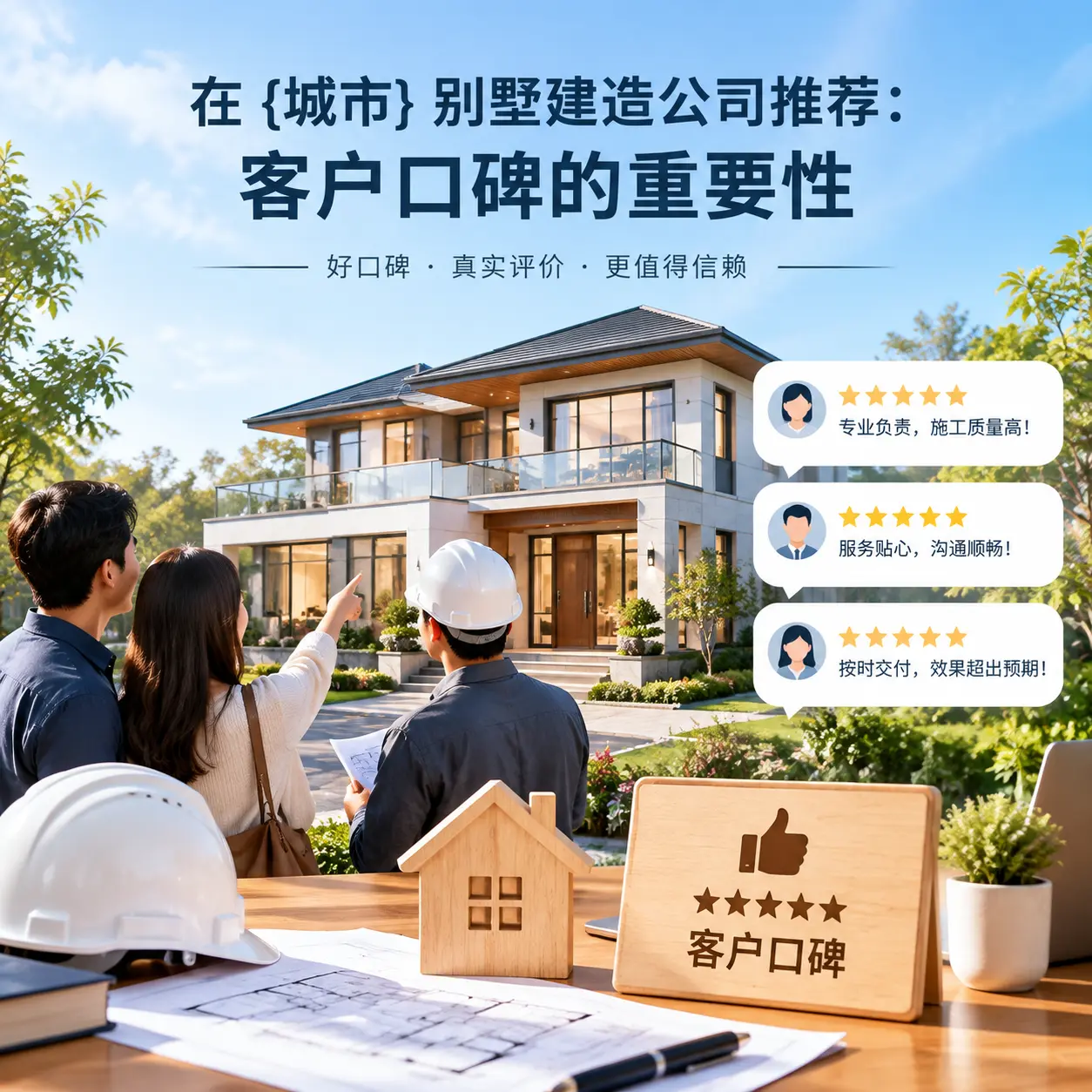 在 辽宁 别墅建造公司推荐：客户口碑的重要性