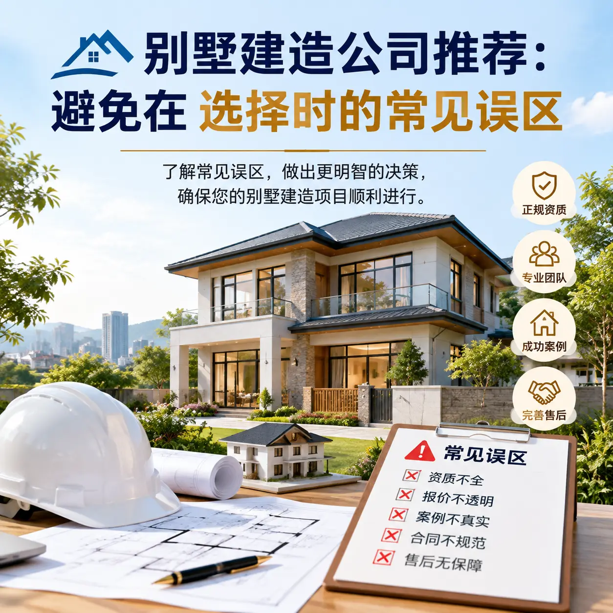 别墅建造公司推荐：避免在 辽宁 选择时的常见误区