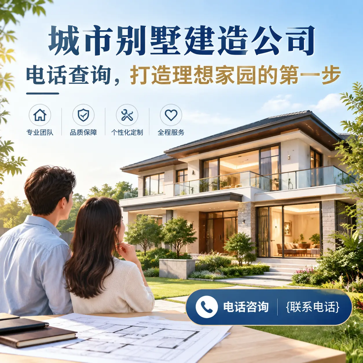 辽宁别墅建造公司电话查询,打造理想家园的第一步