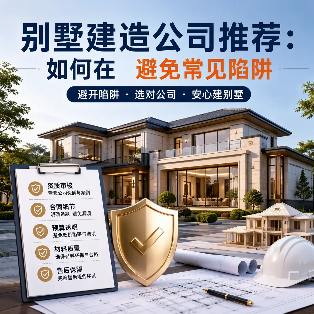 别墅建造公司推荐：如何在 辽宁 避免常见陷阱