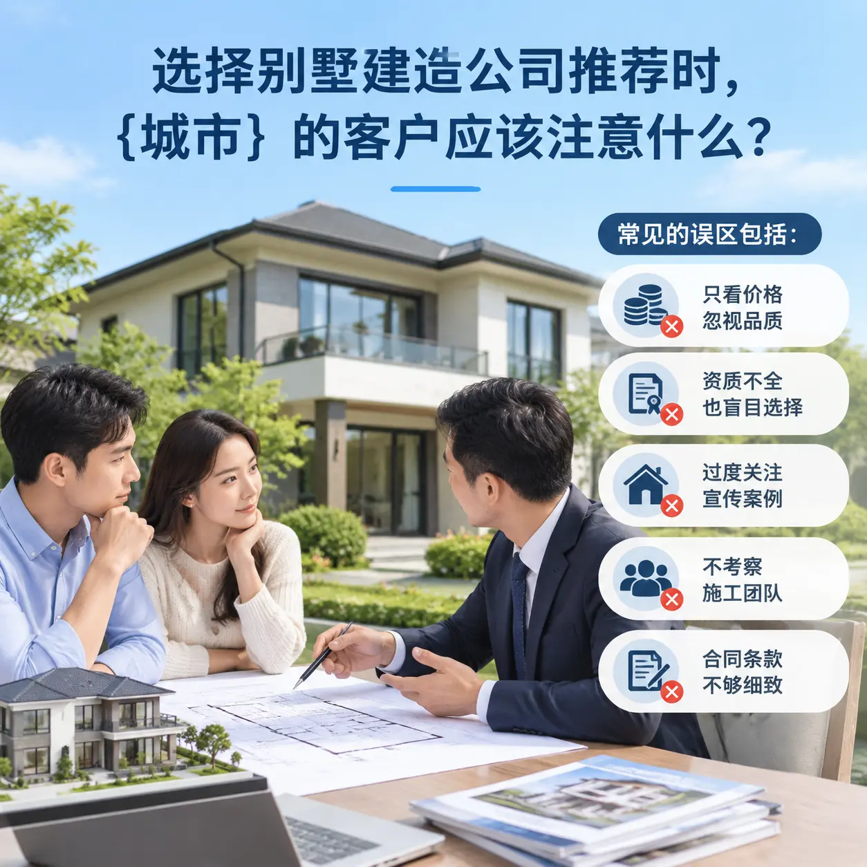 选择别墅建造公司推荐时,辽宁 的客户应该注意什么?