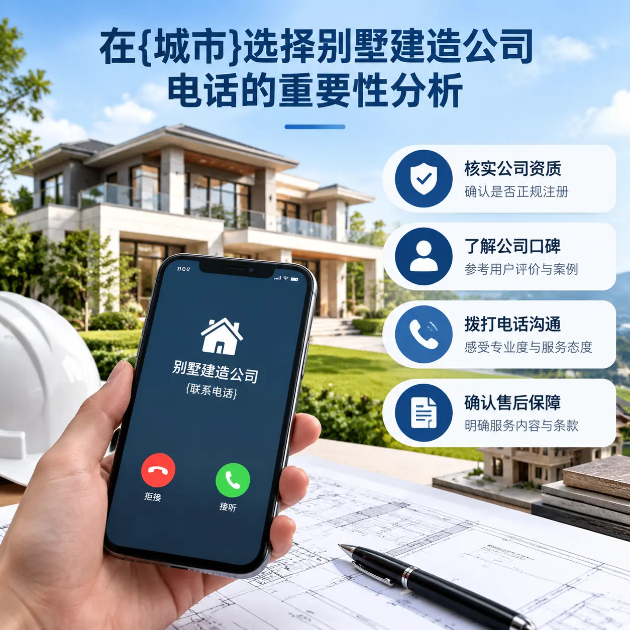 在辽宁选择别墅建造公司电话的重要性分析