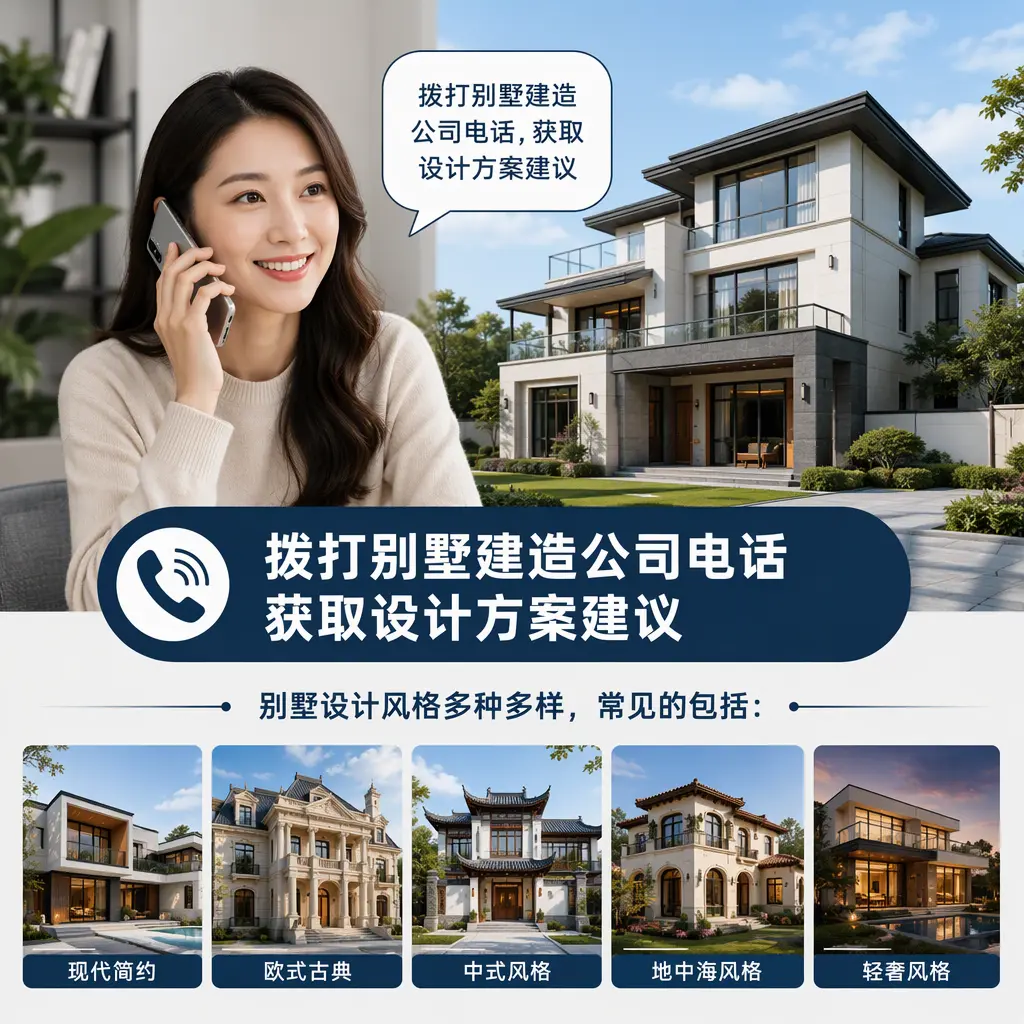拨打辽宁别墅建造公司电话,获取设计方案建议