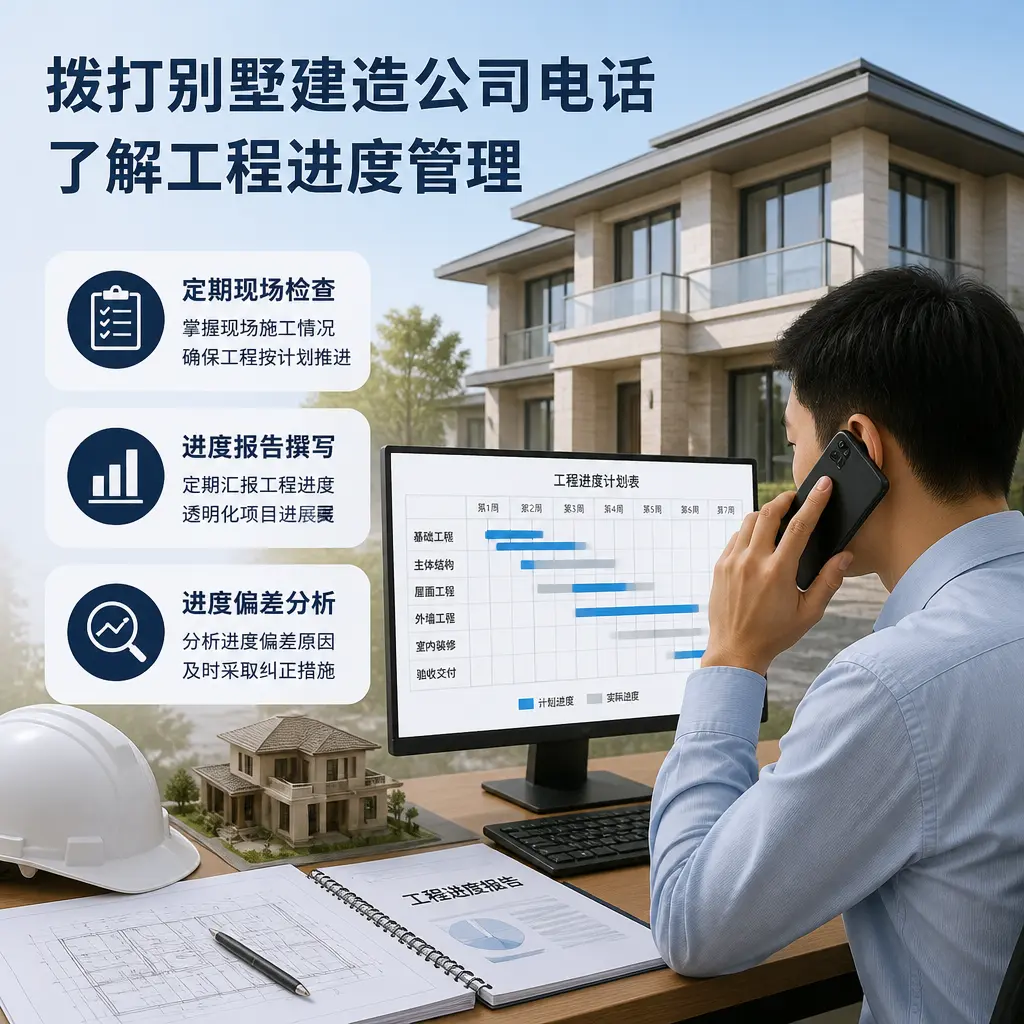 拨打辽宁别墅建造公司电话，了解工程进度管理