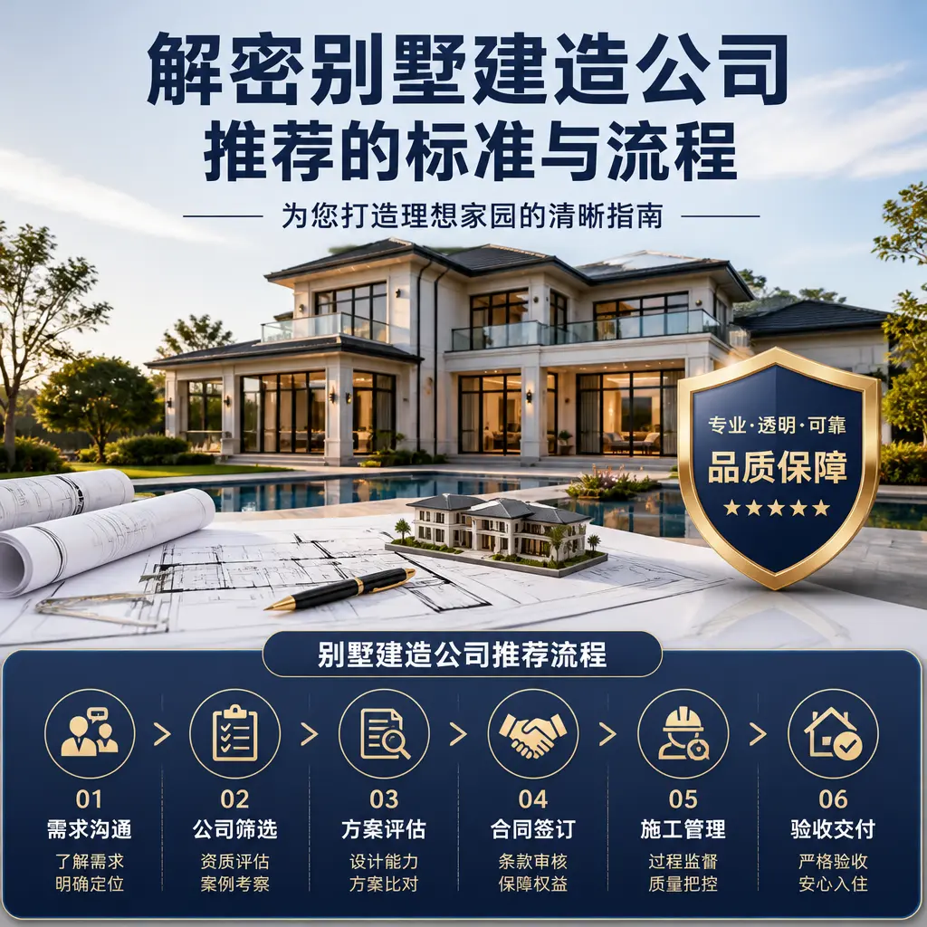 解密别墅建造公司推荐的标准与流程在 辽宁