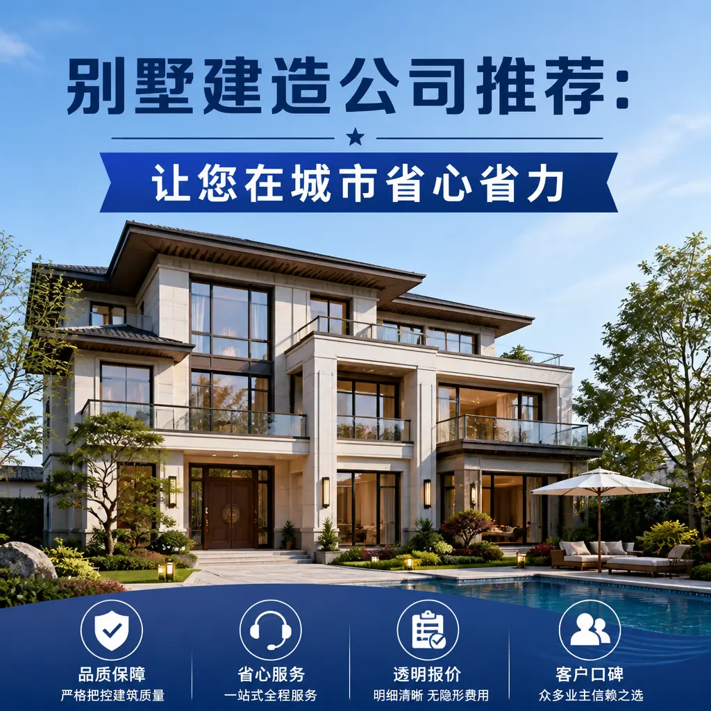 别墅建造公司推荐:让您在 辽宁 省心省力