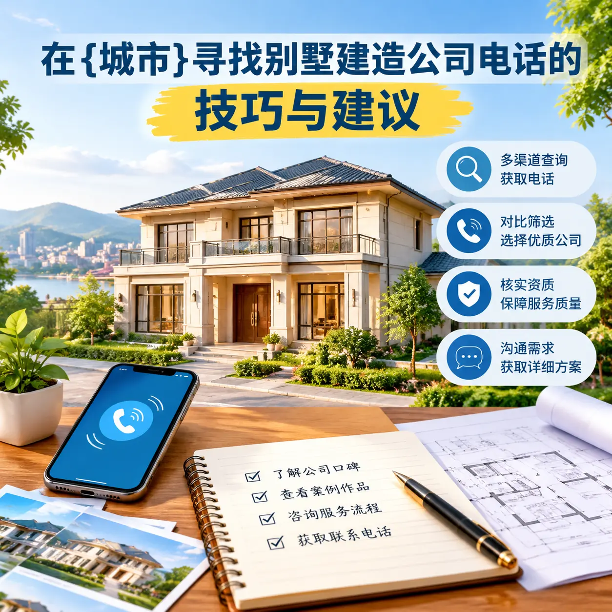 在辽宁寻找别墅建造公司电话的技巧与建议