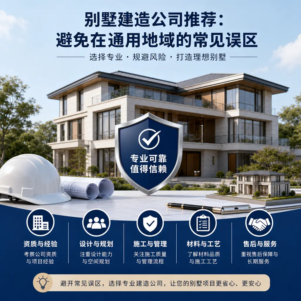 别墅建造公司推荐:避免在 辽宁 的常见误区